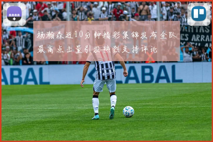 杨瀚森近10分钟精彩集锦发布全队最高点击量引发热烈支持评论